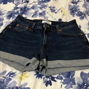 Levi's Indigo Denim Jean Shorts